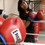 BBC World Service Producer Nina Robinson photographed at The Pedro Club, Hackney for the BBC