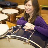 Ellara Wakely who works for the BBC Proms Orchestra. Photographed for the BBC