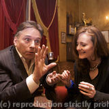 Simon Drake, magician for the Sunday Express