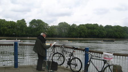 Bert Wright RSMA of Wapping Group at Putney
