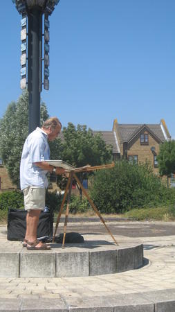 Paul Banning RSMA at Strood. Another sadly no longer with us