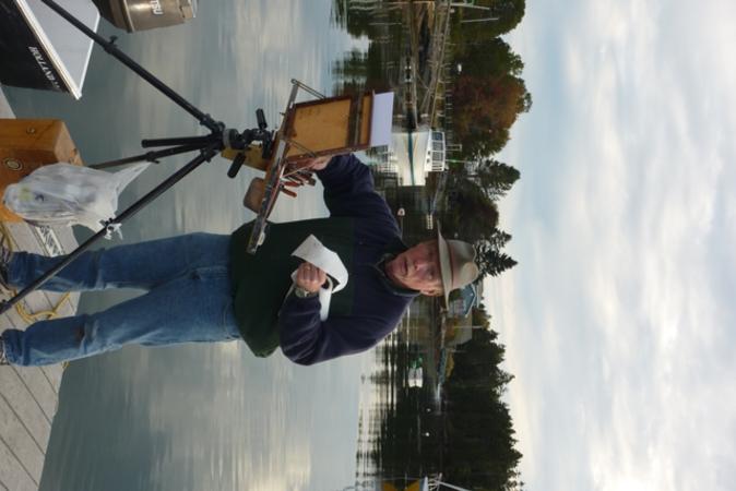 Ken Backhaus cosy harbour