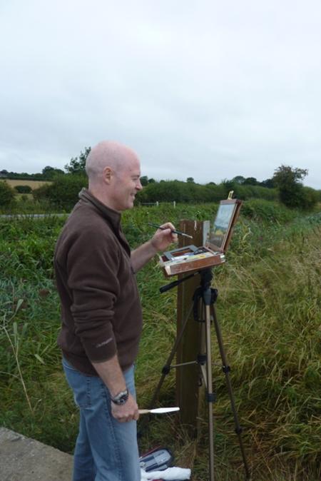 Tony Dakin, on the Rother levels