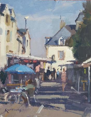 Leaving Croisic Market