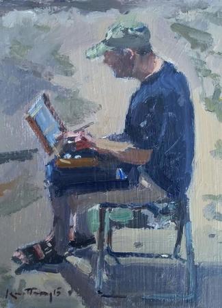 John Stillman at work