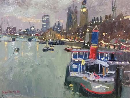 tattershall Castle ,dusk