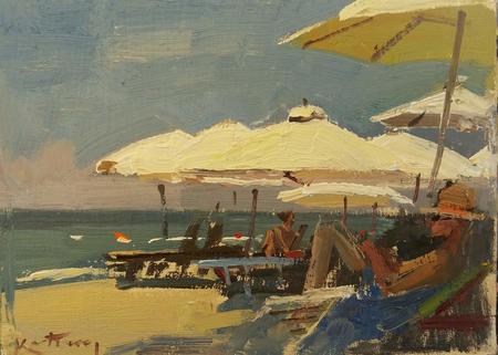 Man in his Panama hat vietnam