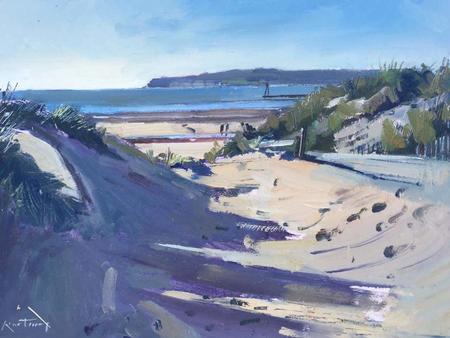 Winter dune shadows 12 x 16