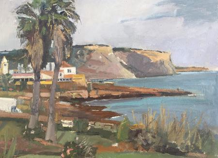 Toward Praia de Luz, Portugal