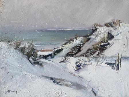 Snow on the Dunes 
