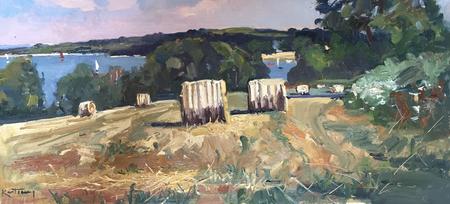 Hay Bales Bewl Water