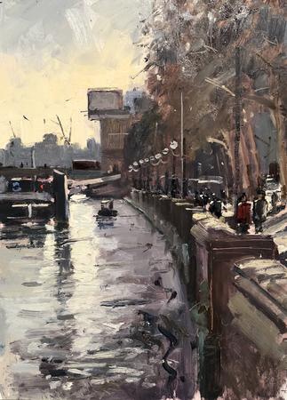 Morning light ,Embankment
