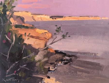 Towards Praia Da Luz , sunset