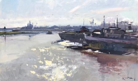 Morning light on the Rother 