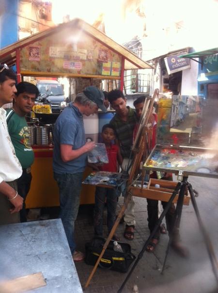 With Pete Brown NEAC in Udaipur