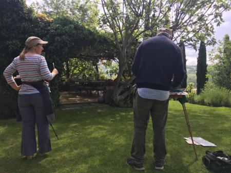 Haidee Jo Summers ROI RSMA  & Pete( The Street) Brown  NEAC ROI etc