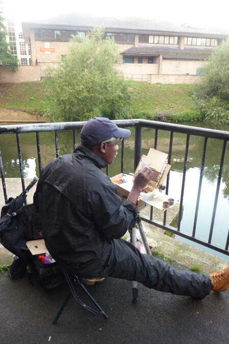 Adebanji Alade ROI at Bath Open