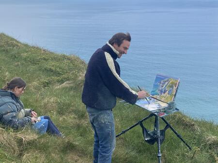 Tom Hoar at Tregarnock