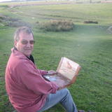 Tony Westmore painting at Fairfield Church