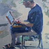 John Stillman at work