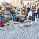 Hardee Jo Summers,David Bachmann, Peter Brown and me  in Seville