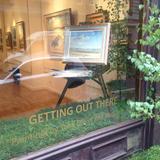 window of Mine and Tonys Cork Street show