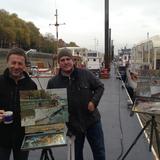 Me and Paul Rafferty Cadogan Pier