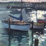 Boats in the sun