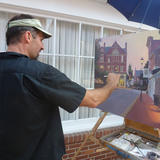 Ken Deward at Plein air Easton