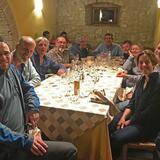 The gang in Monterchi Umbria