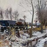 Coal carts Winter