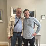 Me with Max White at his Kings Road show
