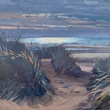 Winter light Camber sands