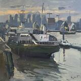 The old Mersey Ferry, Woolwich