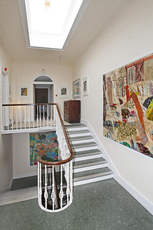 gallery space with 'beach camp' 2009