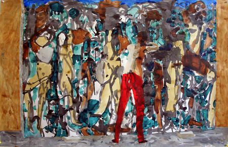 Painting with European influence