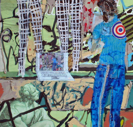 Sculptor influenced by Trapper (detail)