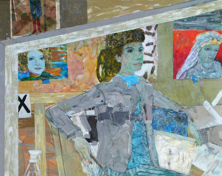 Painting influenced by Russia (detail)