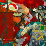 Painting with Western influence (detail)