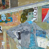 Painting influenced by Russia (detail)