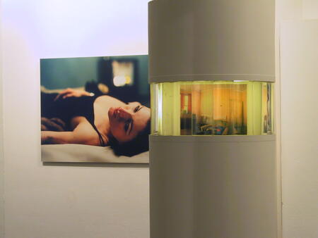 Living Room, Court Road, Barry (Installation shot Plastica Gallery Bologna)