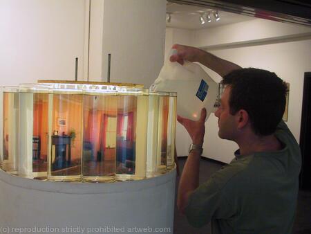 Living Room, Court Road, Barry (Installation shot Plastica Gallery Bologna)