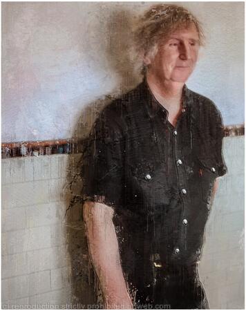 Paul Outside His Studio