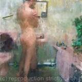 Standing in the Bathroom