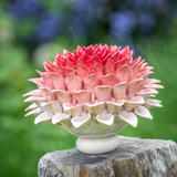 little pink ombre pompom