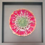 Cryatal red fountain