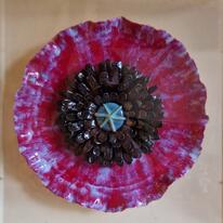 hidden Poppy Centre Wall Art