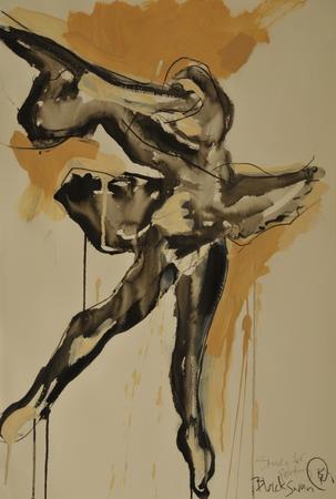 Black Swan (Study for painting)