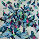 Mingling Pigeons