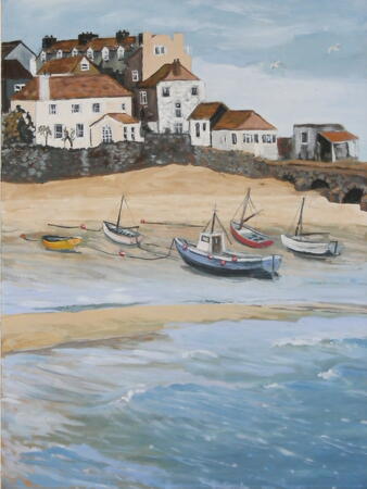 Harbour at St Ives Cornwall